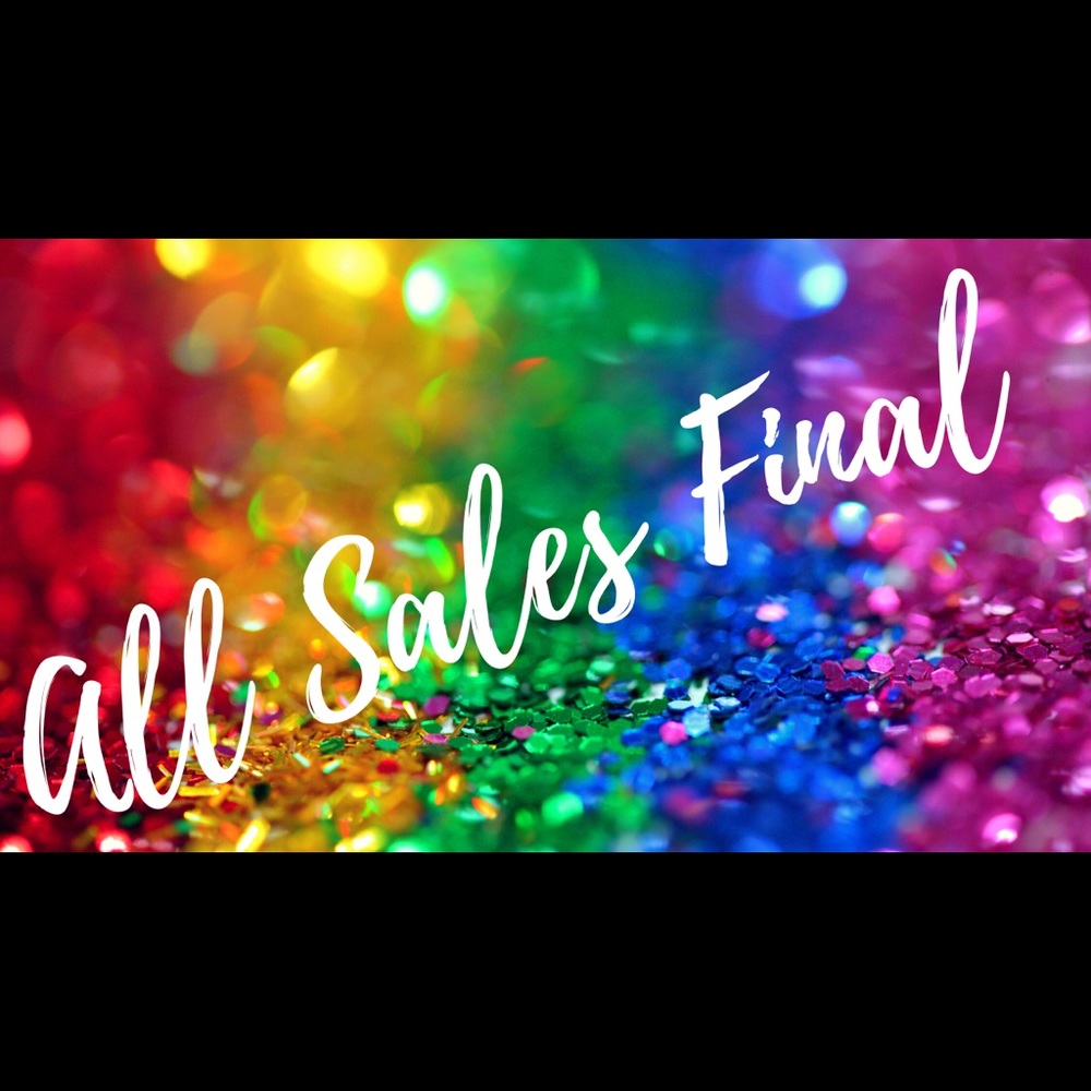 ALL SALES FINAL